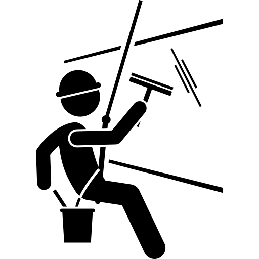 Rai Gebäude Reinigung - Reinigungsdienste - Symbol für die Fensterglasreinigung